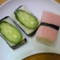 ありえるこ's cooksnap of when they made 握り寿司風♬サンドイッチ.