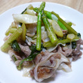 ねこぢるうどん's cooksnap of when they made 爽やか♪セロリと豚肉の炒め物.