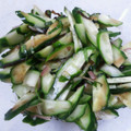 cookcha♪'s cooksnap of when they made 塩昆布と白だしが決め手★きゅうりの和え物.