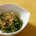 ○かづこ○'s cooksnap of when they made 栄養満点！簡単★ほうれん草のなめたけ和え.