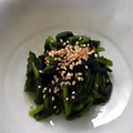 アコレモネード's cooksnap of when they made ほうれん草の海苔の佃煮和え.