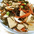 あや☆りこ's cooksnap of when they made 刻み昆布と高野豆腐の炒め煮.