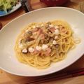 ＊優結＊'s cooksnap of when they made 超簡単♪ベーコンたっぷりカルボナーラ♪.