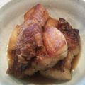 れいの１９'s cooksnap of when they made 赤身も柔らかい豚大根のコッテリ甘辛角煮♡.