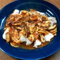 ∞まち∞'s cooksnap of when they made チキンソテー きのこ粒マスタードソース.