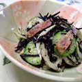 さとみわ's cooksnap of when they made れんこん・ひじきの黒ごまサラダ和え.