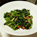 junko666's cooksnap of when they made かき菜の洋風炒め～♪.