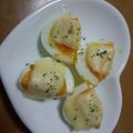 さかつん子's cooksnap of when they made ゆで卵のカレーマヨチーズ焼き.