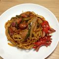 ガムピロ's cooksnap of when they made シンプルに☆昔ながらのナポリタン☆.
