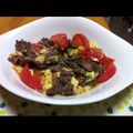 丘のタヌキちゃん's cooksnap of when they made トマトと牛肉の炒めもの.