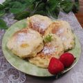 クックHG9V8Y☆'s cooksnap of when they made 米粉のひとくち☆フルーツパンケーキ.