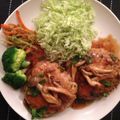 ににのすけ's cooksnap of when they made 豆腐ハンバーグ☆キノコのあんかけ.