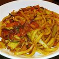 kisske's cooksnap of when they made ピリ辛★焼きうどん.