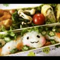 kumoakane's cooksnap of when they made カンタンキャラ弁シナモロール.