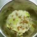 uthiyamada's cooksnap of when they made 我が家のおからと納豆の食べ方.