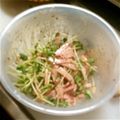 あゆみdp's cooksnap of when they made ハムかいわれ粒マスタードぽん酢マヨサラダ.