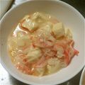 あゆみdp's cooksnap of when they made 豆腐のかにかま風味のあんかけ煮.