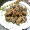 西園牌寢's cooksnap of when they made くじらの竜田揚げ★.