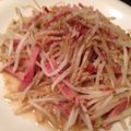 kazoomdub's cooksnap of when they made もやしとベーコンのバター醤油炒め♫.