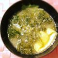 Mawaru7's cooksnap of when they made ✿アンチエイジング✿海藻だけのお味噌汁.