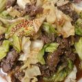 kimimaruo's cooksnap of when they made 牛こま肉でコチュごま炒め.