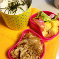 はなはなっち☆'s cooksnap of when they made 現役男子中学生考案炭火焼風焼肉弁当.