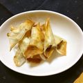 komutatata's cooksnap of when they made しめじの巻くだけ揚げワンタン.