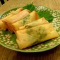 kouayaa's cooksnap of when they made 簡単☆ベーコンととろーりチーズの春巻き.