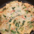 クック2DCB1D☆'s cooksnap of when they made にらとじゃこのチヂミ.