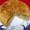 しなモニ's cooksnap of when they made 炊飯器で♪さつまいもチーズケーキ.