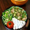 Naragon's cooksnap of when they made オクラ入り★簡単豚の生姜焼き★.