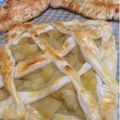 cicoco's cooksnap of when they made スイートポテトアップルパイ☺.