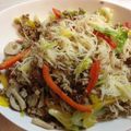 くうこママン's cooksnap of when they made キャベツたっぷりビーフン炒め.