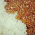 だっふぃーーーー's cooksnap of when they made 超簡単キーマカレー.