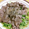 ayachin123's cooksnap of when they made ⁂妻も絶賛⁂牛肉と豆苗えのき炒め！.
