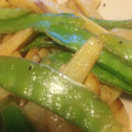 Tarorieko's cooksnap of when they made ジャガイモと絹さやの塩バタレモン炒め♪.
