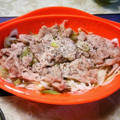 みたのり's cooksnap of when they made 豚肉のネギ・ザーサイ蒸し.