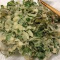 handn's cooksnap of when they made 春の味～クレソンの天ぷら❀.