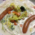 わわんわん's cooksnap of when they made 白菜とミックス野菜のクリーム煮☆.
