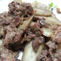 ちーまま◎'s cooksnap of when they made 牛肉と牛蒡のガッツリ炒め.