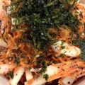 zyagagori's cooksnap of when they made 長芋のごまゴマゆかりサラダ.
