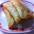 mino622's cooksnap of when they made 餃子の皮でパリパリ★おつまみチーズ.