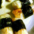 minnieclub's cooksnap of when they made チーズとさんま缶の生春巻き焼き.