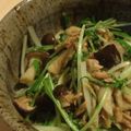 mala_aya's cooksnap of when they made 【冷蔵庫掃除】水菜ときのこのツナ炒め.