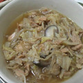 いわもっさん's cooksnap of when they made 塩鮭とキャベツ、白菜の酒蒸し煮☆.
