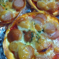 sach!e's cooksnap of when they made 餃子の皮で♪簡単おいしい♪ミニピザ☆.