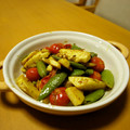 chiyotake's cooksnap of when they made 春野菜のカレーマヨ炒め.