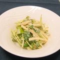 バカリャウ's cooksnap of when they made 三つ葉とセロリのマヨ醤油マスタード和え.