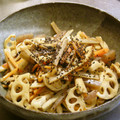 shibainu1's cooksnap of when they made 料亭の味！れんこんとごぼうのきんぴら.