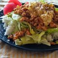 もすろー's cooksnap of when they made 鶏ひき肉で簡単！チキン南蛮風な丼.